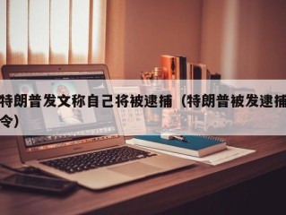 特朗普发文称自己将被逮捕（特朗普被发逮捕令）