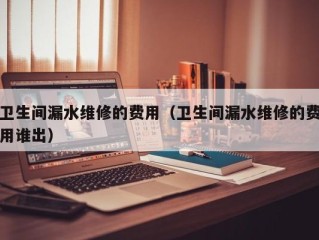 卫生间漏水维修的费用（卫生间漏水维修的费用谁出）