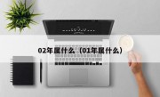 02年属什么（01年属什么）