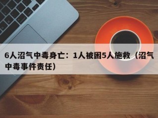 6人沼气中毒身亡：1人被困5人施救（沼气中毒事件责任）