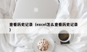 查看历史记录（excel怎么查看历史记录）