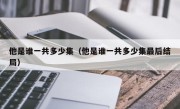 他是谁一共多少集（他是谁一共多少集最后结局）