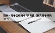 西安一男子坠楼砸中6岁男童（西安男子摔死孩子）