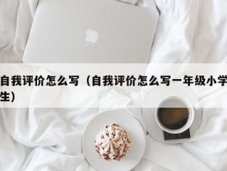 自我评价怎么写（自我评价怎么写一年级小学生）