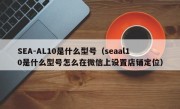 SEA-AL10是什么型号（seaal10是什么型号怎么在微信上设置店铺定位）