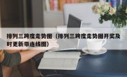 排列三跨度走势图（排列三跨度走势图开奖及时更新带连线图）